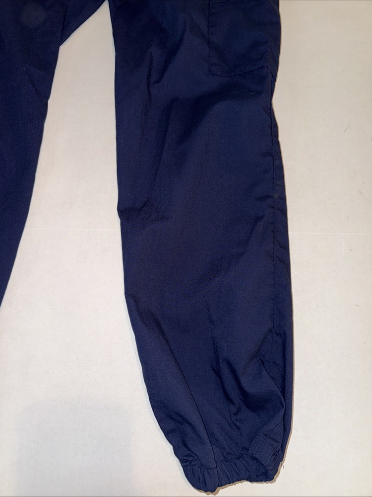MedGear Scrub Pants Women's Small Blue Elastic Drawstring