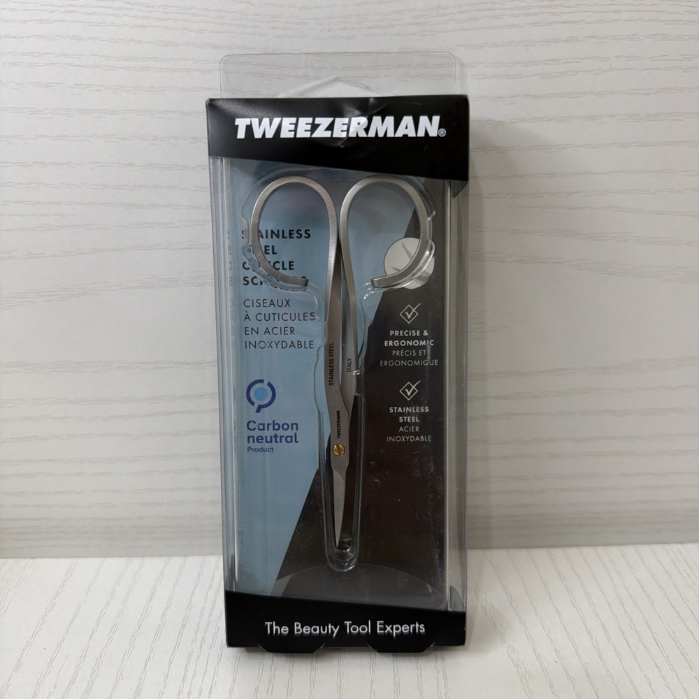 Tweezerman - Stainless Steel Cuticle Scissors Read*