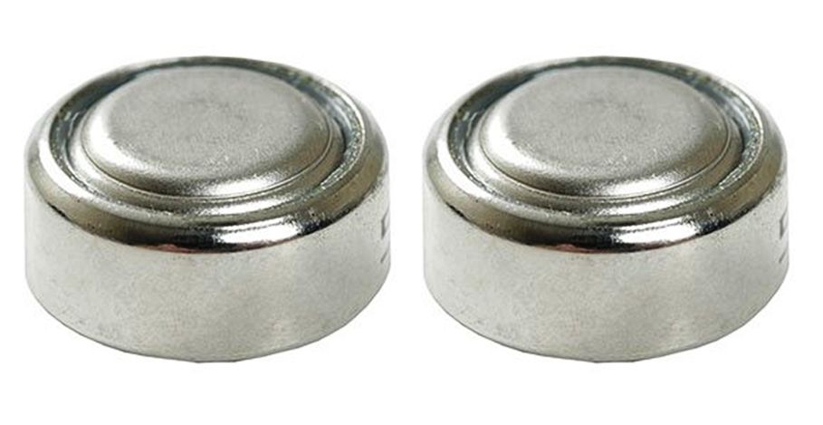2 Pcs AG12 LR43 386 Alkaline Button Cell Battery