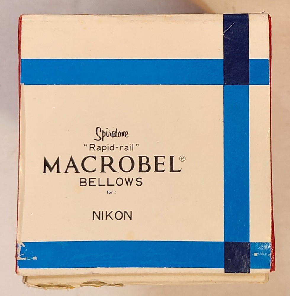 Vintage Camron Bellows for Camera & Original Box