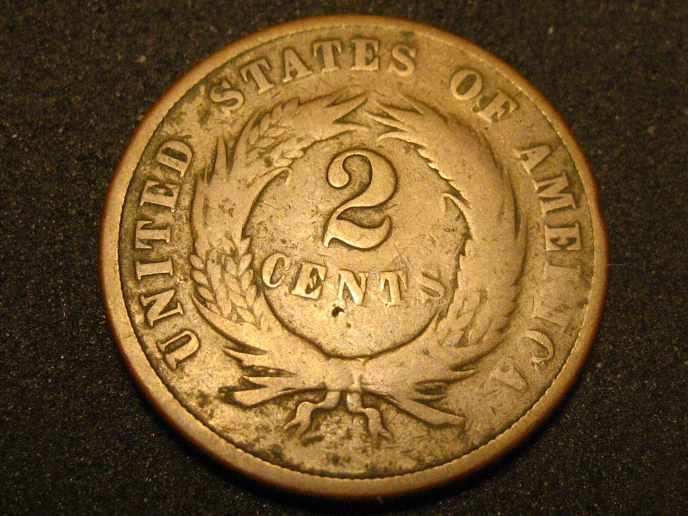 1870 Two Cent Piece BETTER DATE