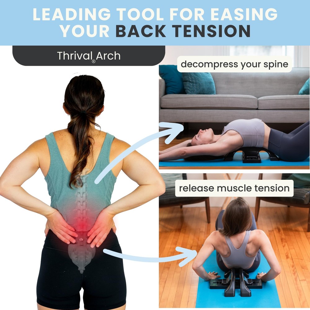 Arch Back Stretcher - Specialized Psoas Muscle Release Tool for Hip Flexor, B...