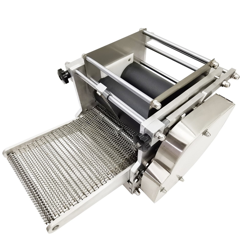 110V 7.1" Commercial Corn Tortilla Making Machine Corn Maker Dough Roller