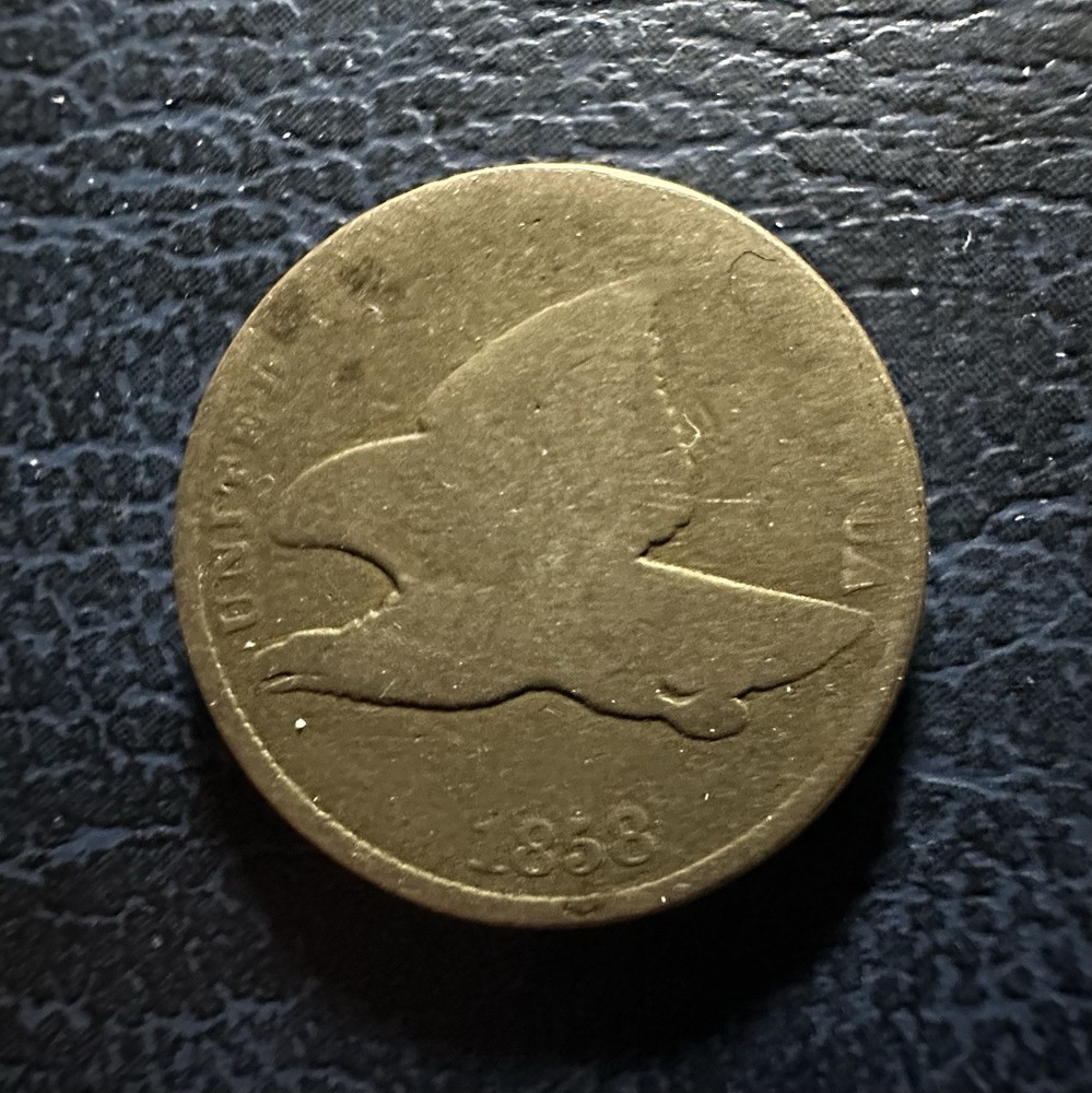 1858 Flying Eagle Cent