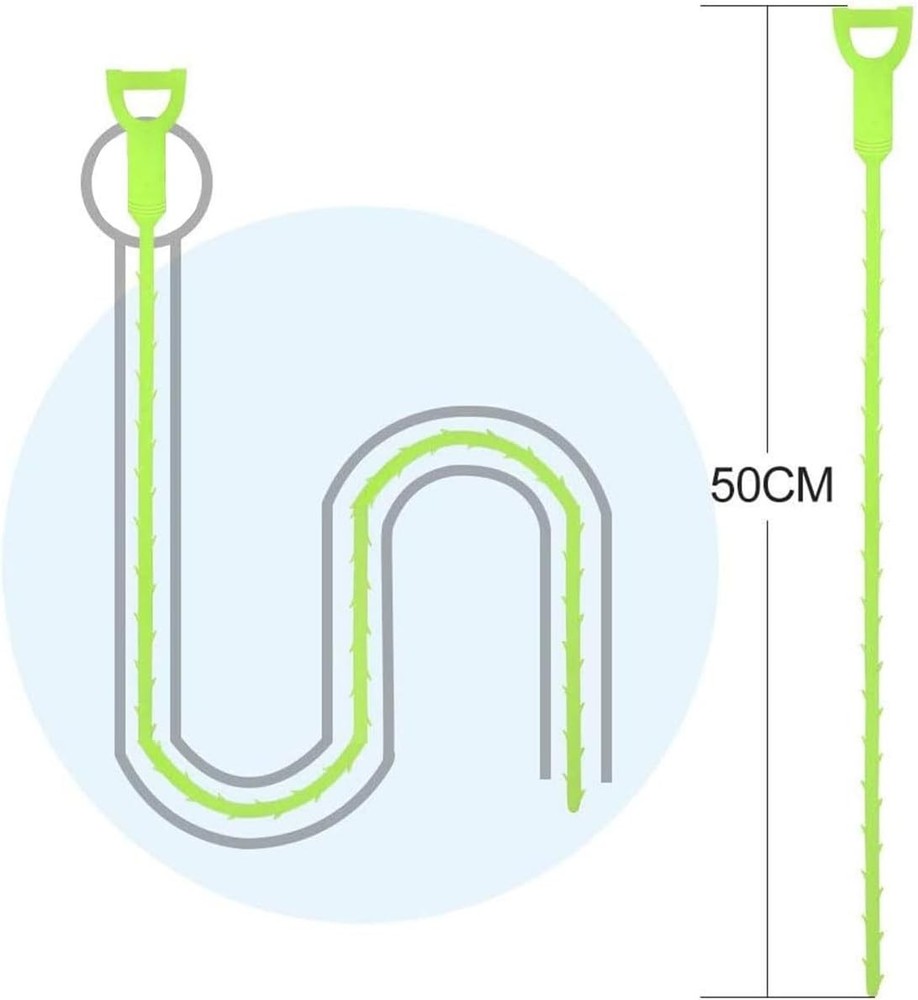 Versatile 63-Inch Flexible Grabber Tool: Remove Clogs with Precision and Ease