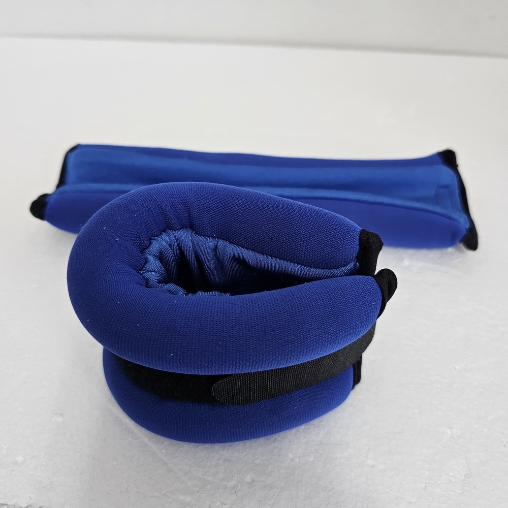 Ankle/Wrist Weights, 1 lbs Pair - Blue