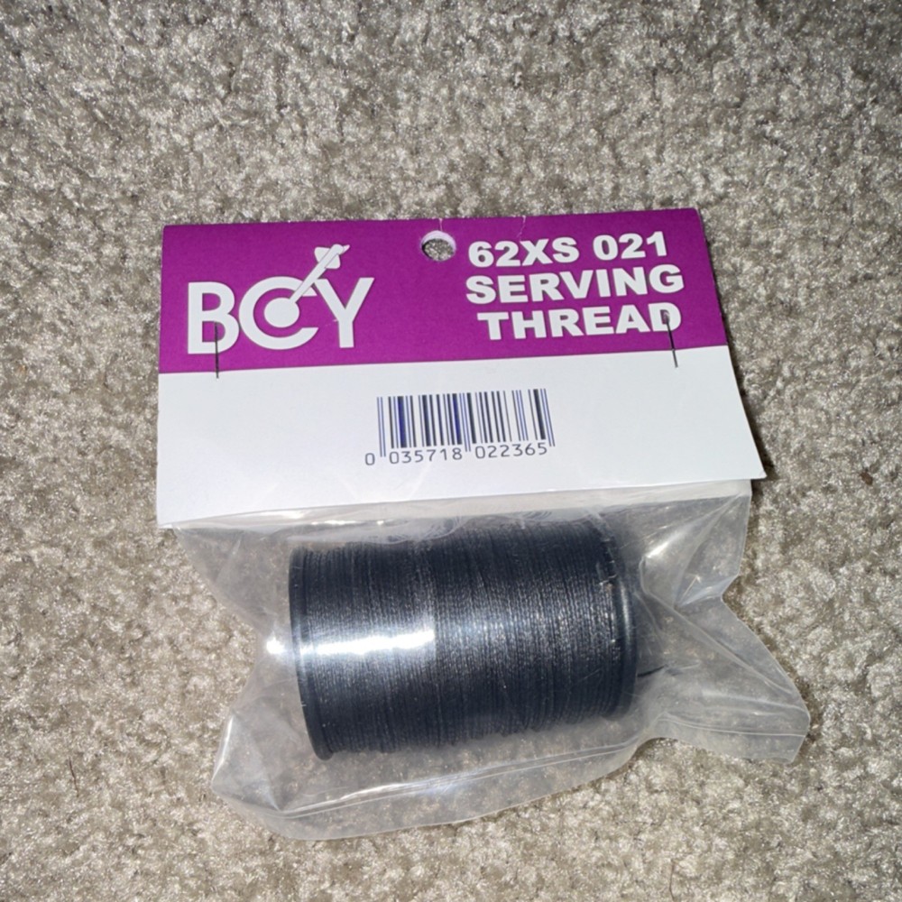 BCY 62XS 021 Serving Thread Black Bowstring Accessory