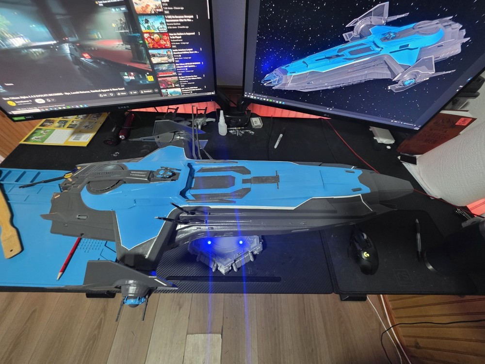 Carrack Space Ship Model