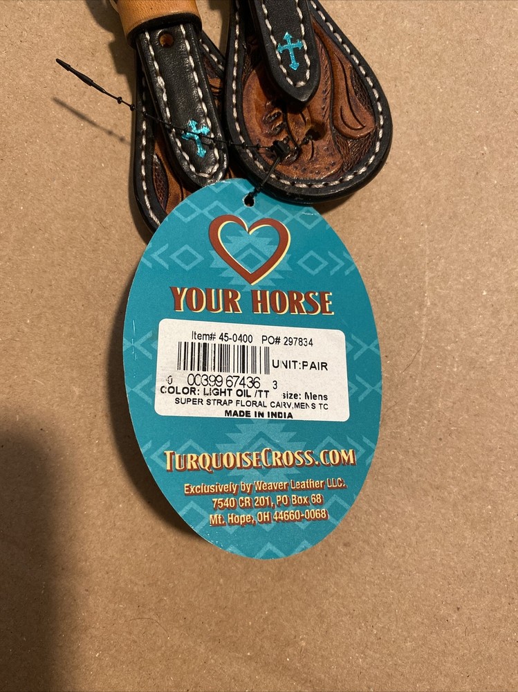 leather spur strap