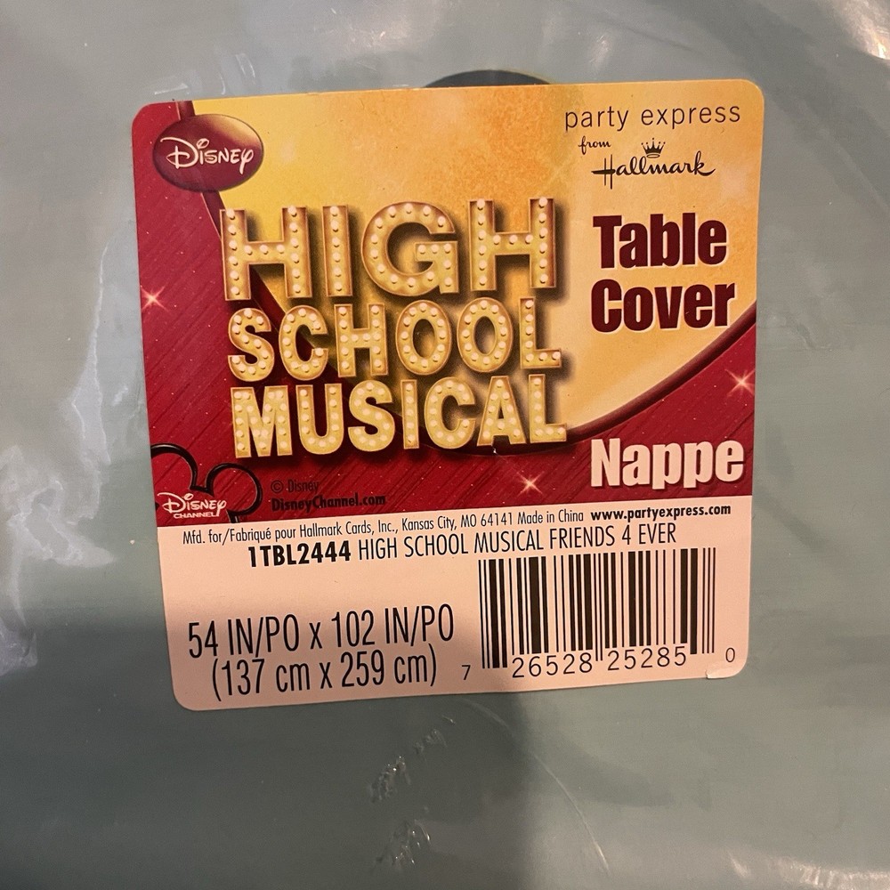 High School Musical Table Cover