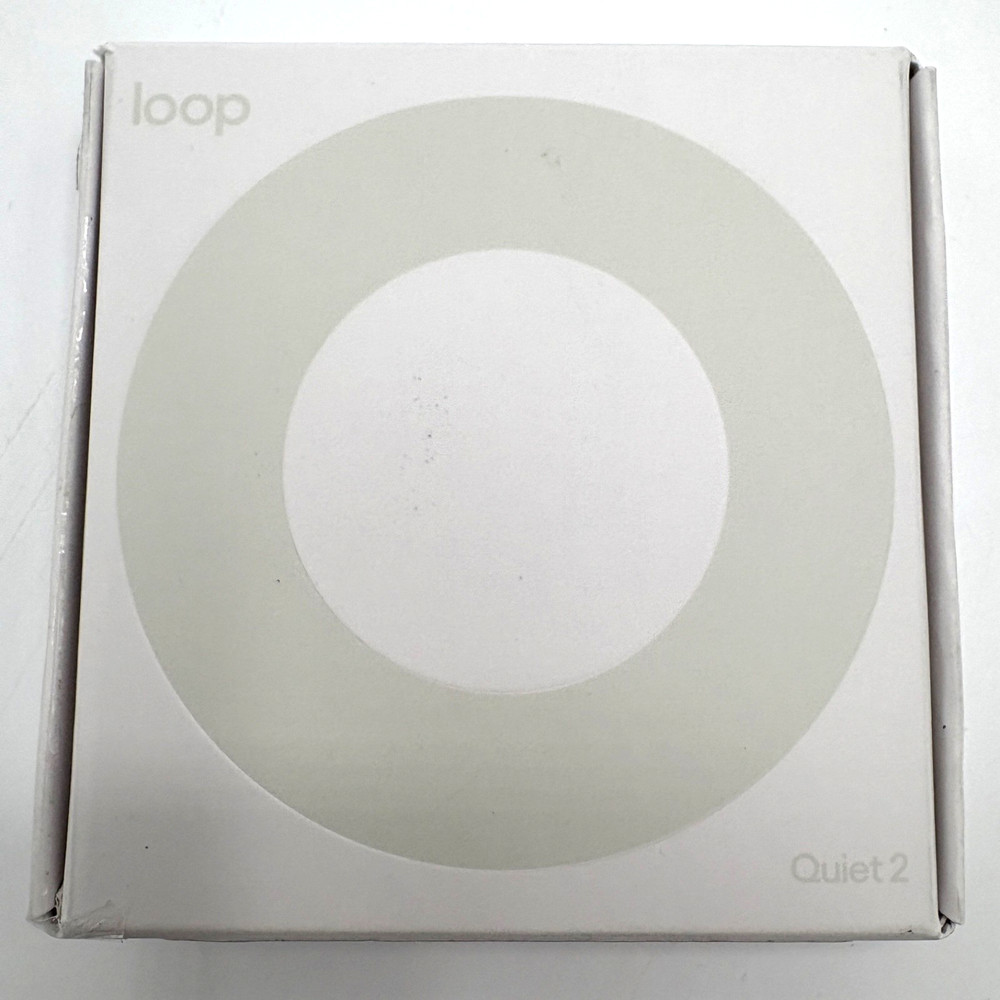 Loop Quiet 2 Ear Plugs Reusable Noise Reduction 14 dB Comfortable Fit