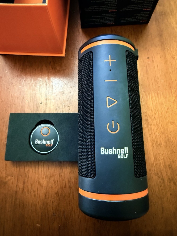 Bushnell Golf Wingman Speaker Audible GPS Bluetooth