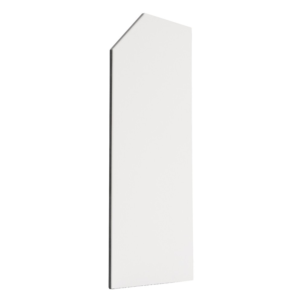 Wall-Mounted Urinal Partition Panel with Bevel Angle for Privacy