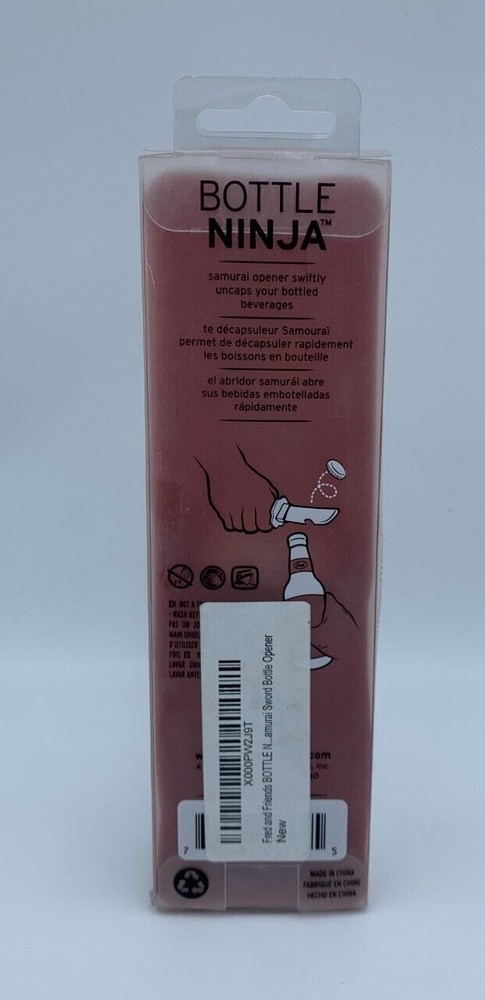 Fred Bottle Ninja Samurai Sword Bottle Opener
