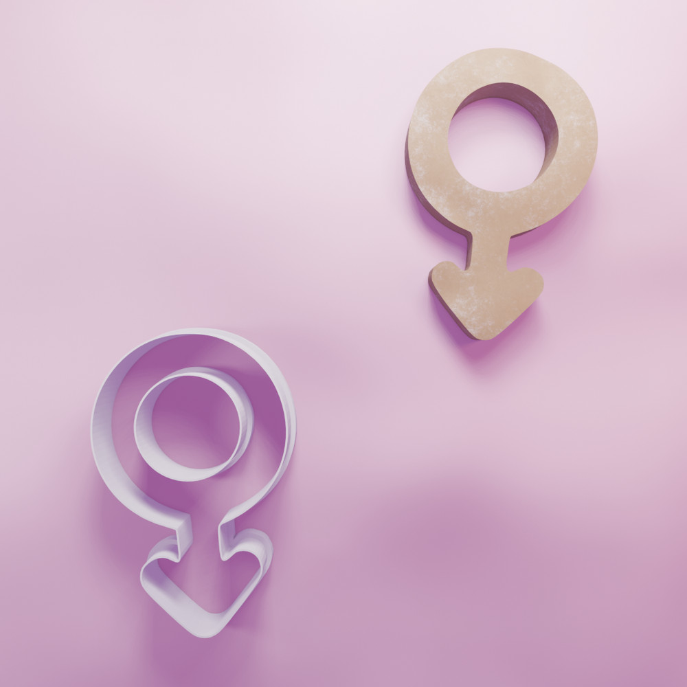 Male Symbol Cookie Cutter