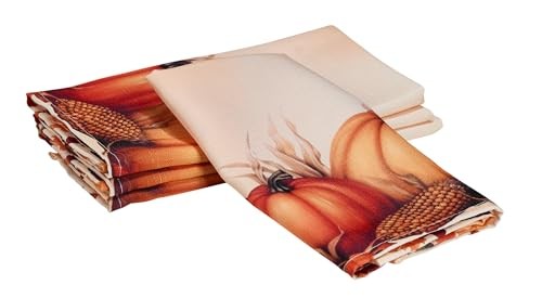 Thanksgiving Tablecloth, (70 x 70" x 120" (Rectangular) Fall Harvest Turkey