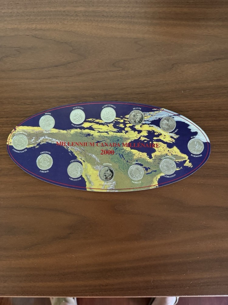 Royal Canada Mint Millennium 2000 Twelve Coins
