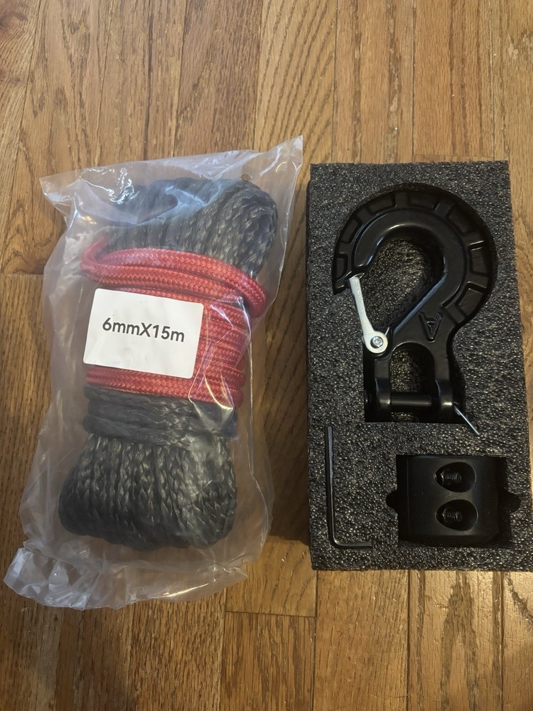 Synthetic Winch Rope Kit