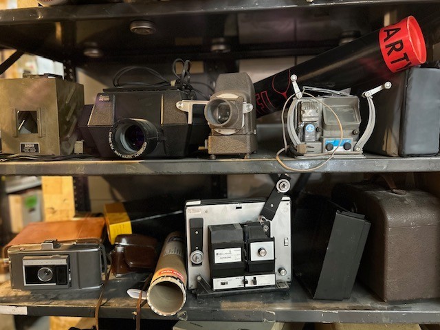 Assorted Vintage Camera/Projection Equipment Lot