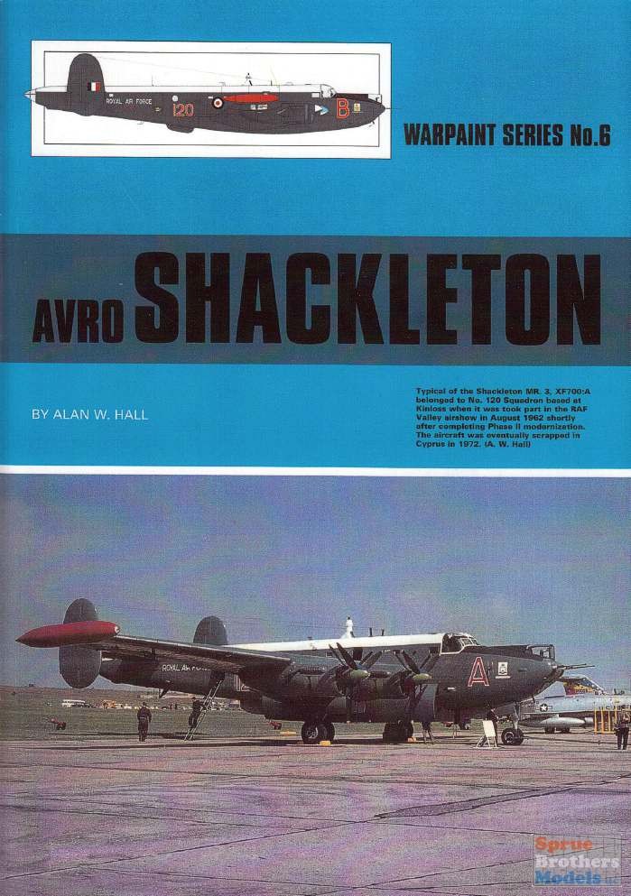 WPT006 Warpaint Books - Avro Shackleton