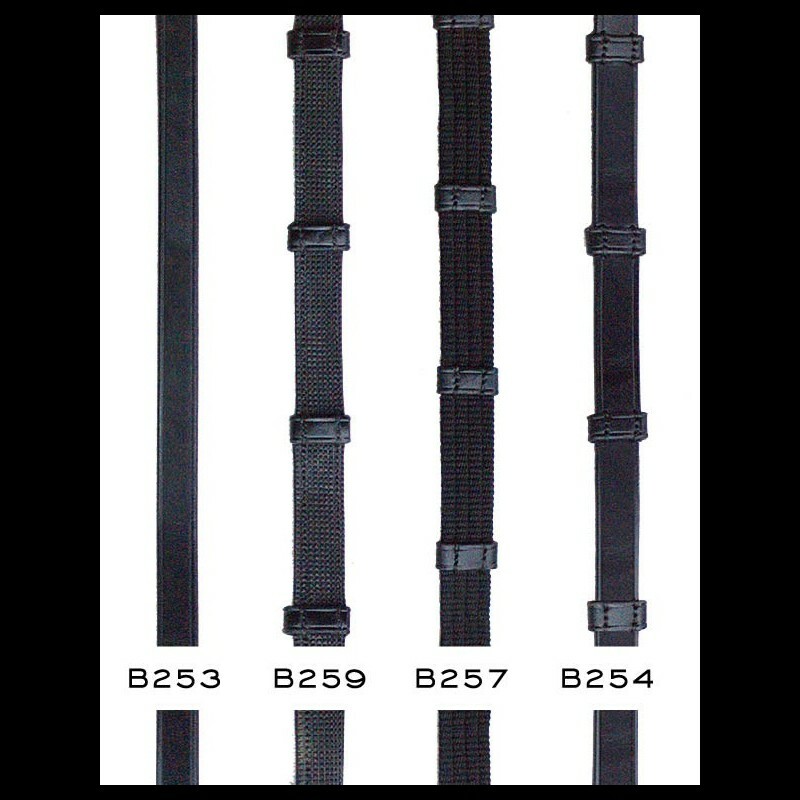 Dy'on Rolled Flat Reins