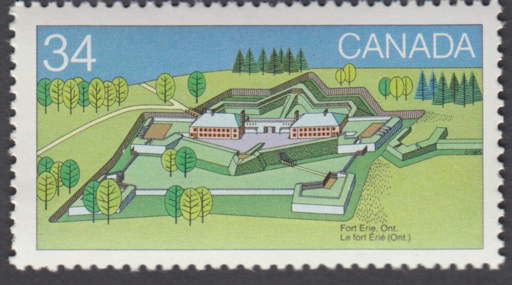 Canada - #1055 Canadian Forts - MNH