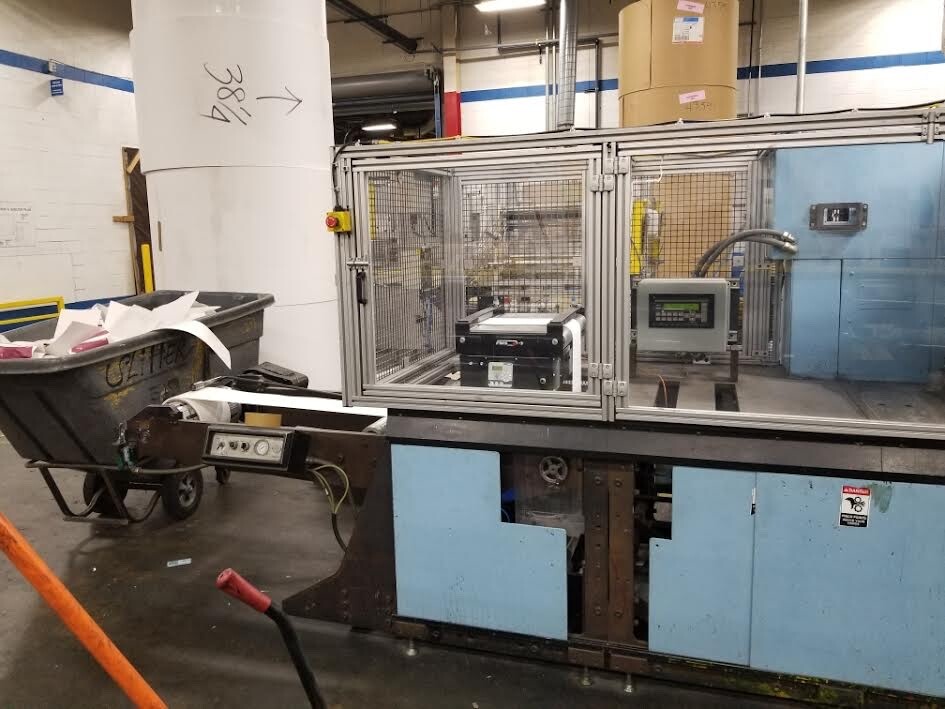 Webtron 1618 Printing Press - 5 color Inline Press