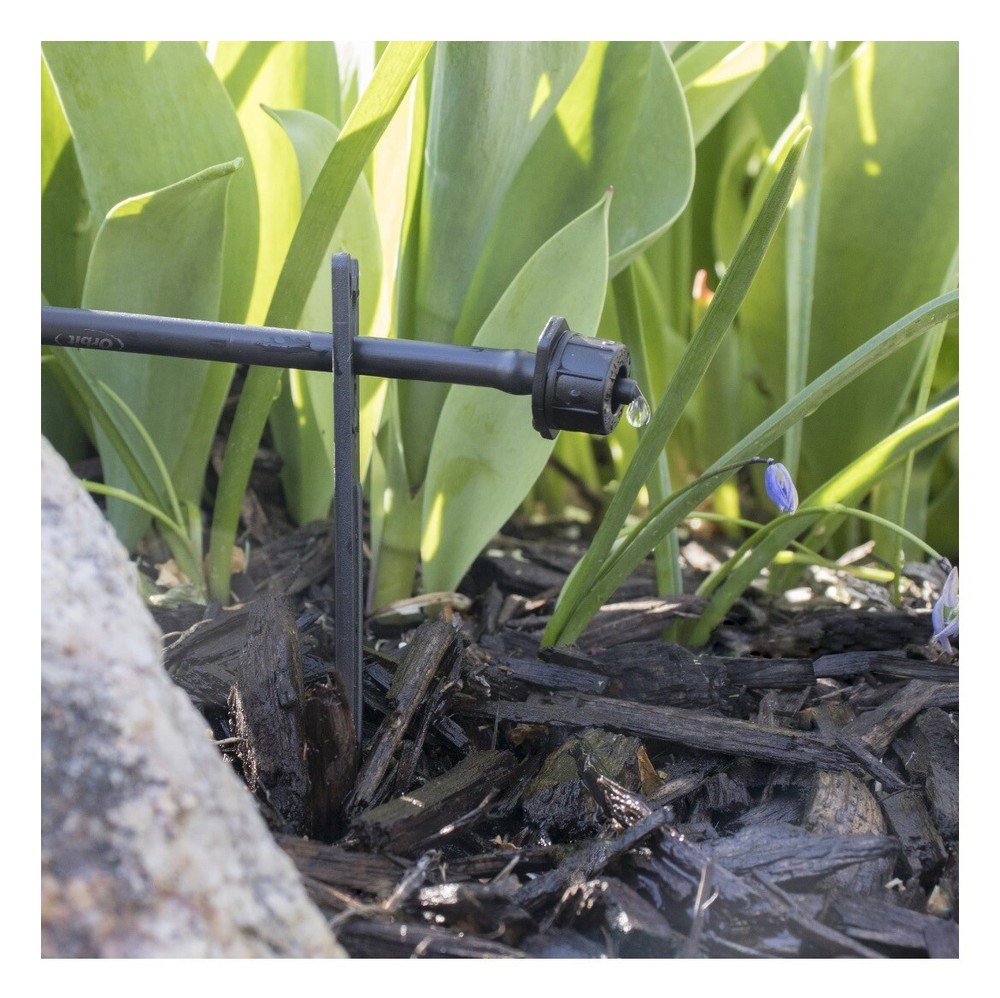 10-Pack ORBIT 67225 Drip Irrigation Plastic Pressure-Compensating Dripper 1 GPH