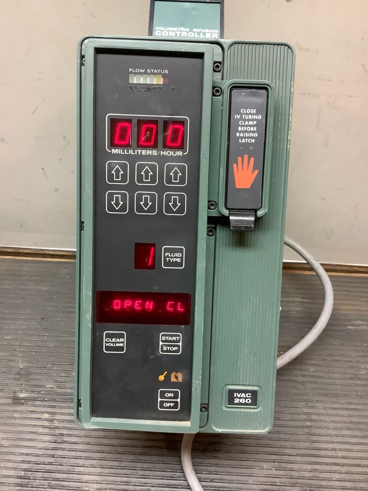 IVAC 260 VOLUMETRIC INFUSION CONTROLLER