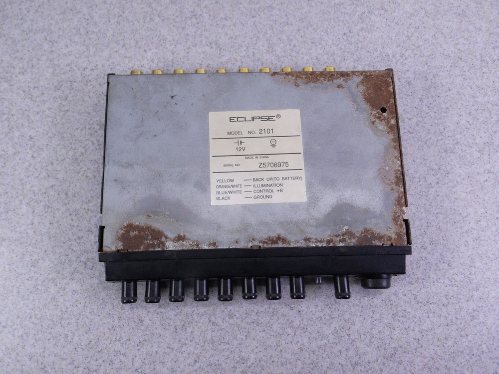Eclipse Fujitsu Ten 21010 Band EQ Equalizer Vintage