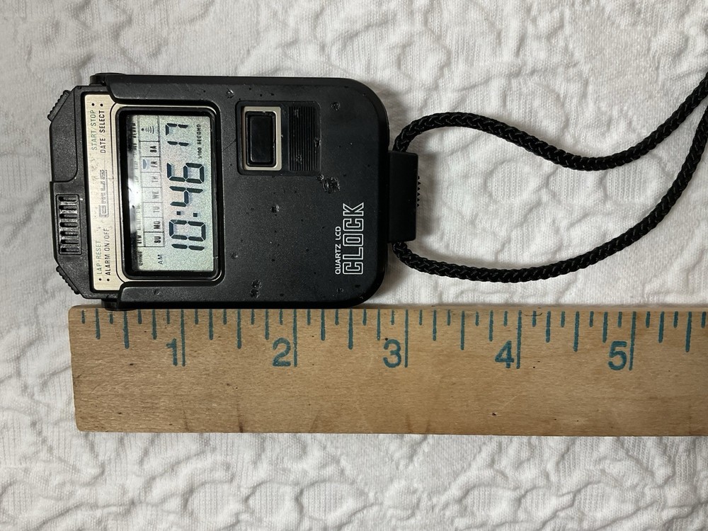 COMUS Multi Clock-Alarm-Timer Orig. Instruction Sheet RARE