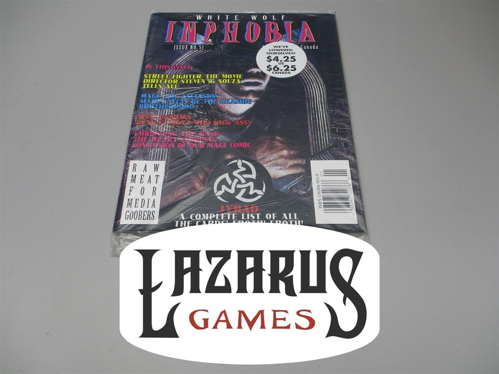Inphobia: Issue # 51 Sealed (White Wolf)