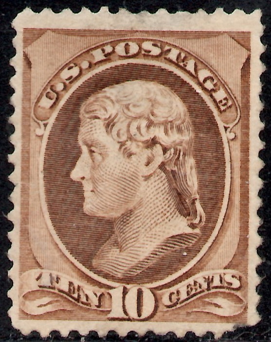 U S SCOTT 209 JEFFERSON MINT HINGED SCV 190