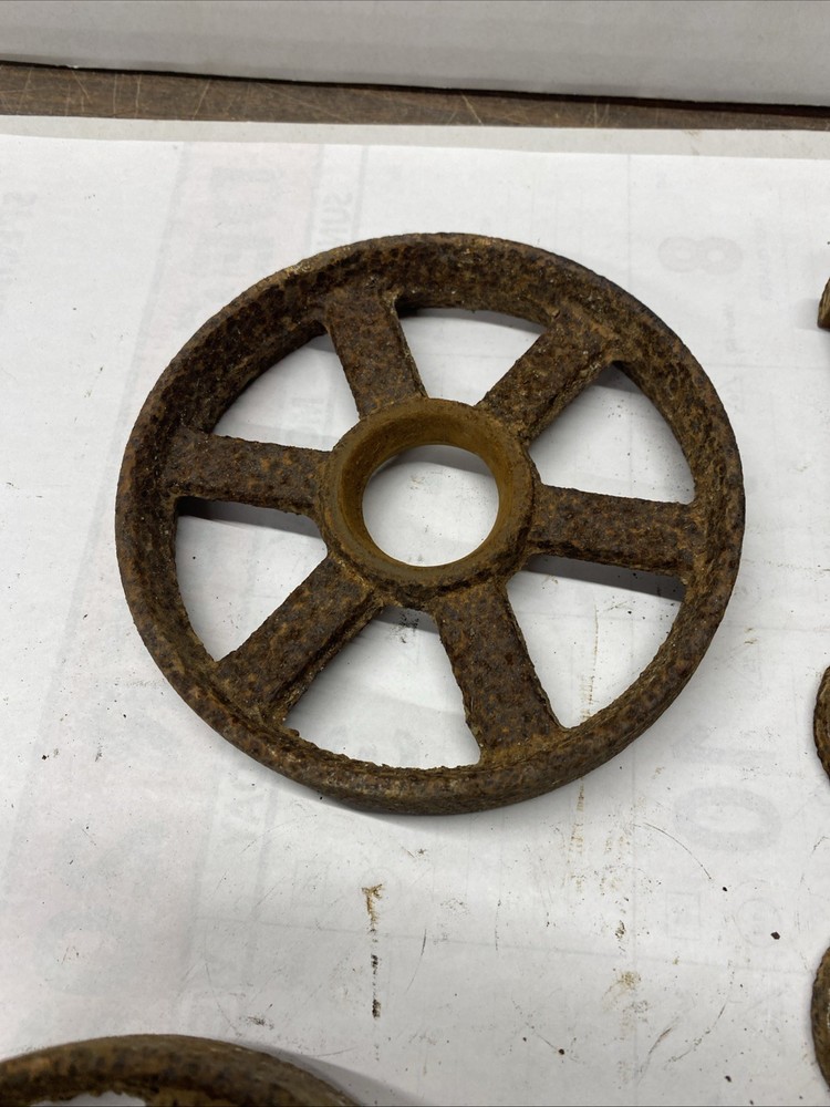 Vintage Platform Feed Scale 4 Wheels 5" High FB-13