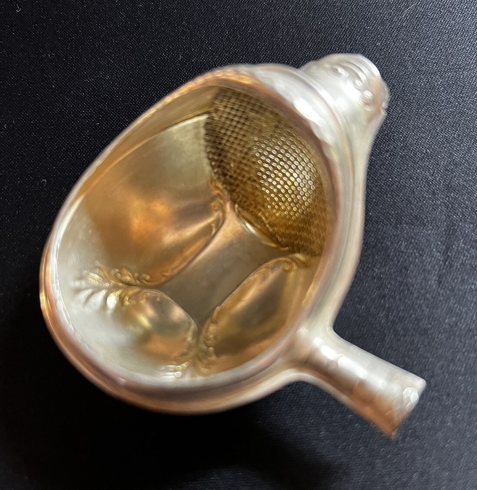 Silver Plate Tea Bag Strainer Vintage