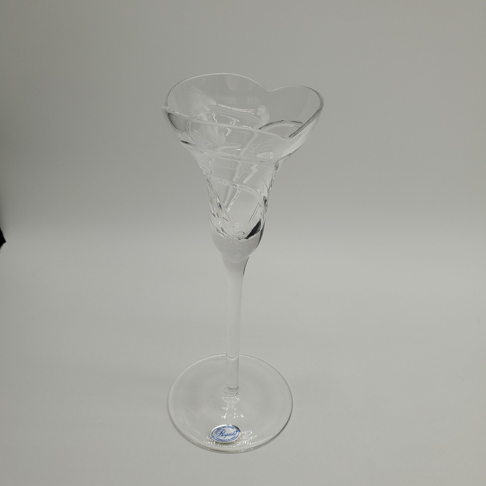 2 Rogaska Full Lead Crystal Candle Holder
