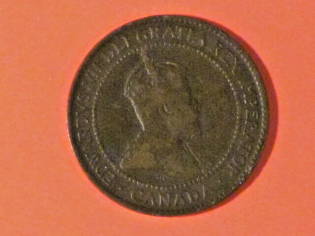 *** 1902 One Cent - Canada - KM# 8 Very nice