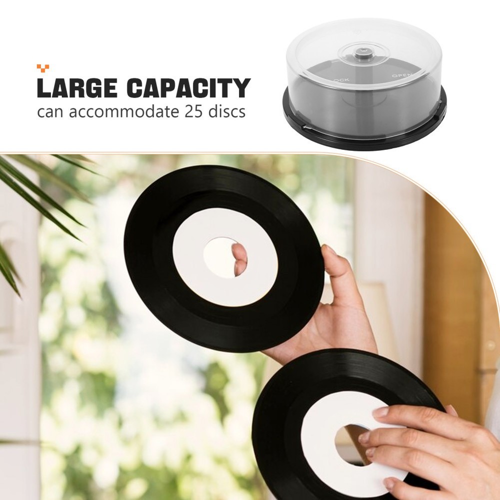 Decorative Dvd Holder Cd Organizer Protective Case Disc Cake Boxes