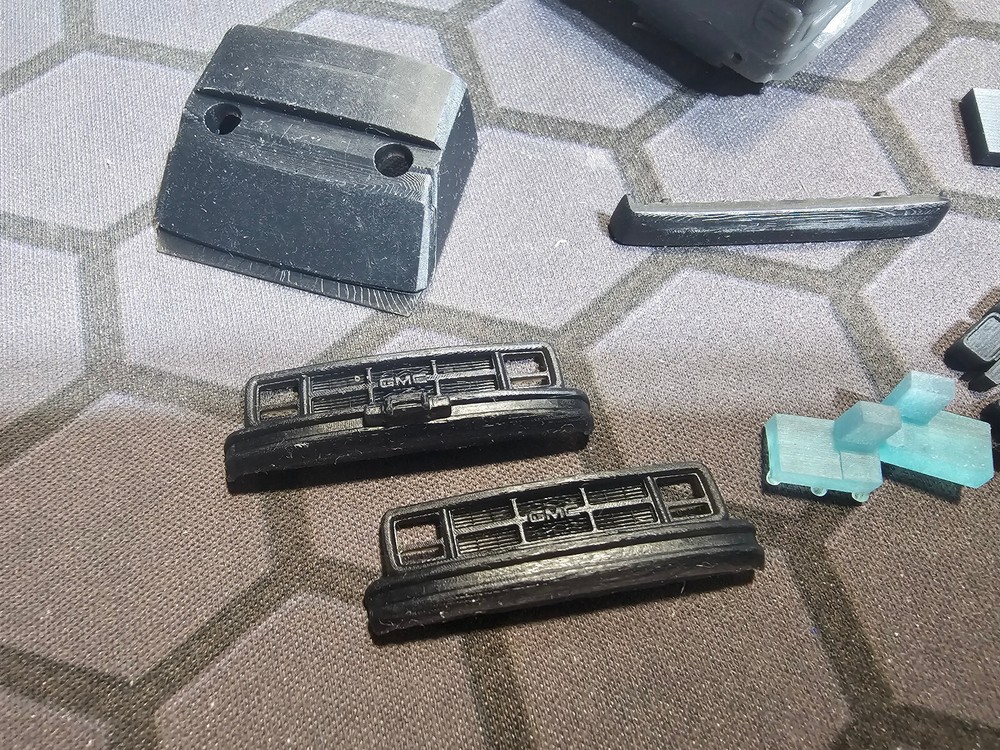 Schaper Stomper Custom Resin Printed GMC panel Van
