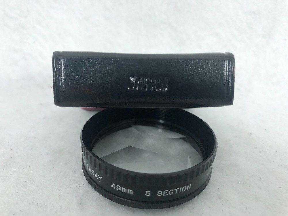 Quantaray 49mm 5 Section Filter w/Case Made in Japan