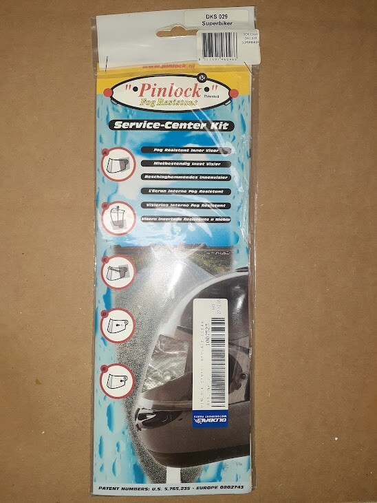 Five Packages Of Pin Lock Face Shield Covers
