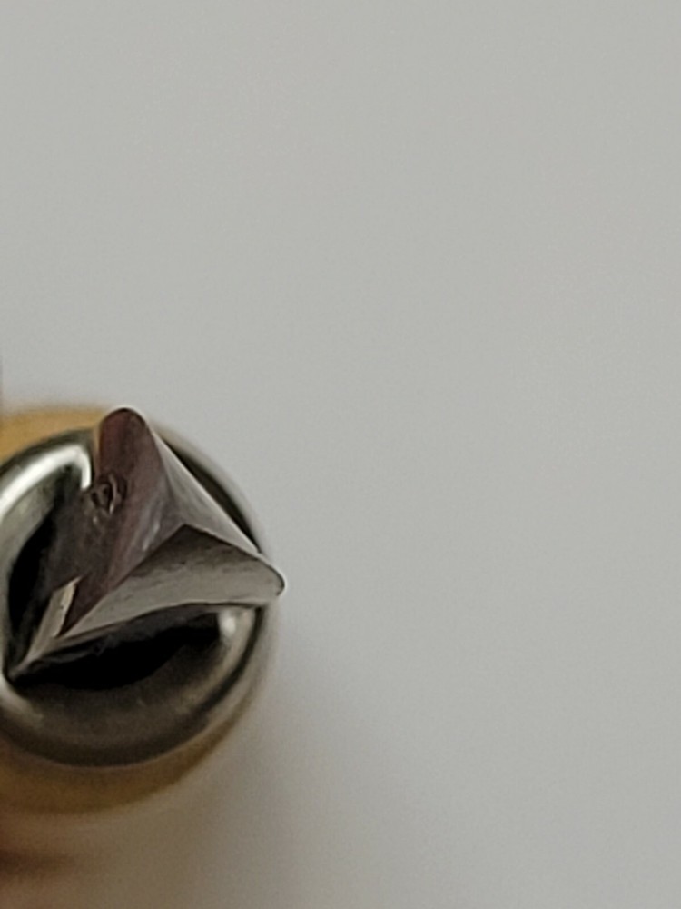 7-1/4" Machinists Triangular Hollow Scraper