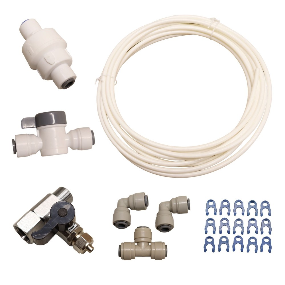 Fridge Water Line Repair Kit, Water Dispenser, Ice Maker, Quick Connect Fittings