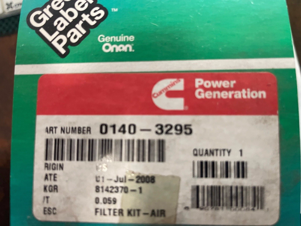 Onan Generator Air Filter (140-3295) (Onan#2)