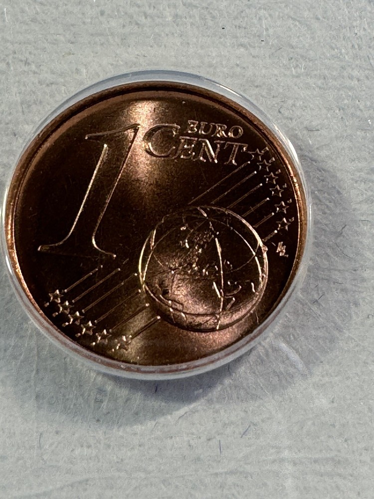 2002 Luxembourg 1 Cent Graded MS 65 RD by ANACS