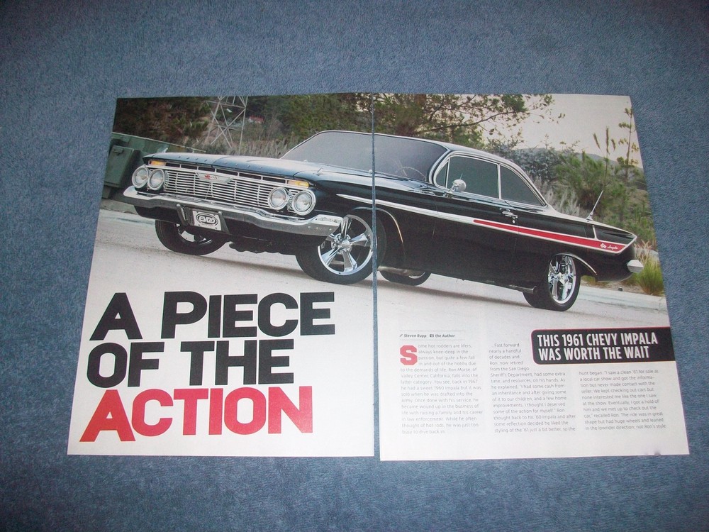 1961 Chevy Impala RestoMod Article "A Piece of the Action"
