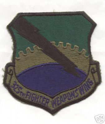 325th  FIGHTER  WEAPONS WING patch