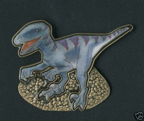Utahraptor Dinosaur Lapel Pin