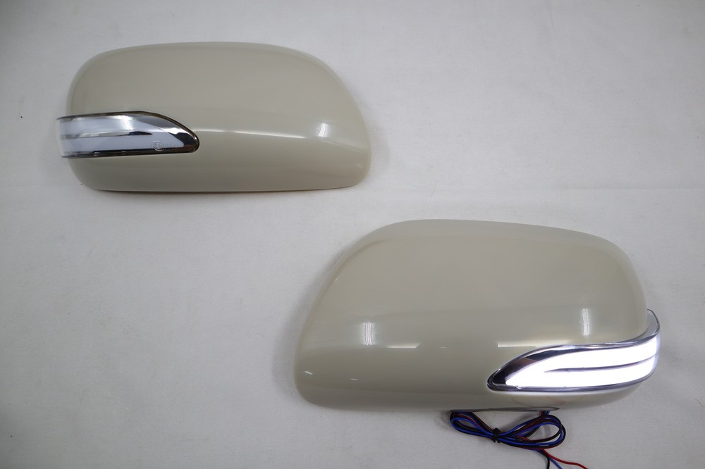 LED Sequential Turning Mirror Light+Cover,Turn Light Fit Corolla Altis 2009~2013