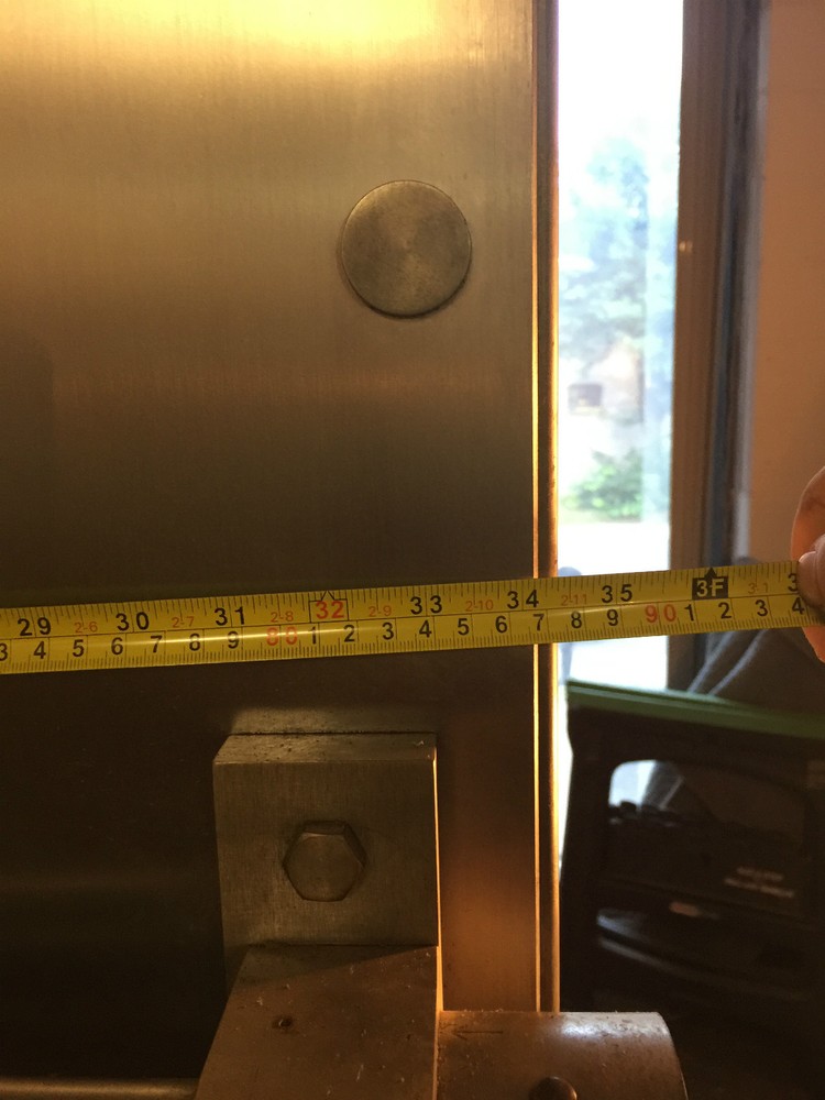 AHERN SAFE BANK VAULT DOOR BUILT BY DIEBOLD~
